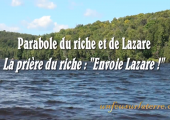 La prière du riche : « Envoie Lazare » / Pierre Desroches (286e)