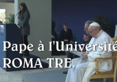 Avec les étudiants d’une Université / Pape François (318e)