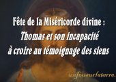 Thomas et l’incapacité à croire / Pierre Desroches (368e)