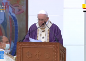 Pape François à Erbil / 7 mars 2021 – Prédication à 41m15 (538e)