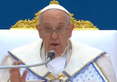 Pape François à Marseille / 23 septembre 2023 – Prédication à 1:00:25 sec (669e)