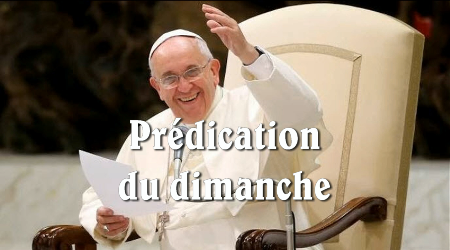 Se laisser consoler par le Seigneur / Pape François