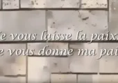 Je vous laisse la paix, je vous donne ma paix (Jean 14, 27)