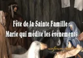 Marie qui médite les événements / Pierre Desroches (247e)