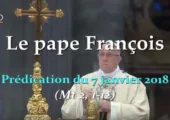 Lever notre regard vers le ciel… / Pape François (360e)